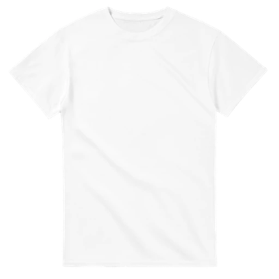 Double Print Tee - White